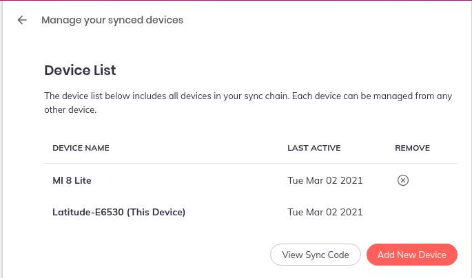 sync