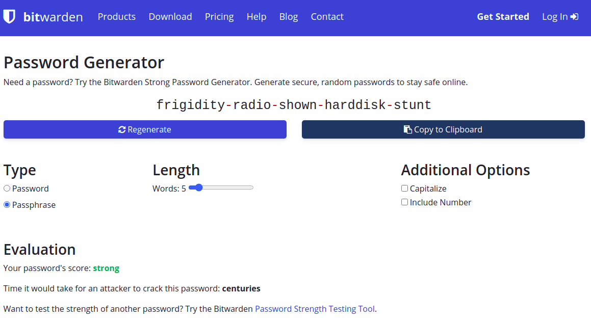 passphrase generator